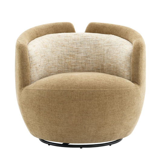 Pasadena Swivel Arm Chair - Camel