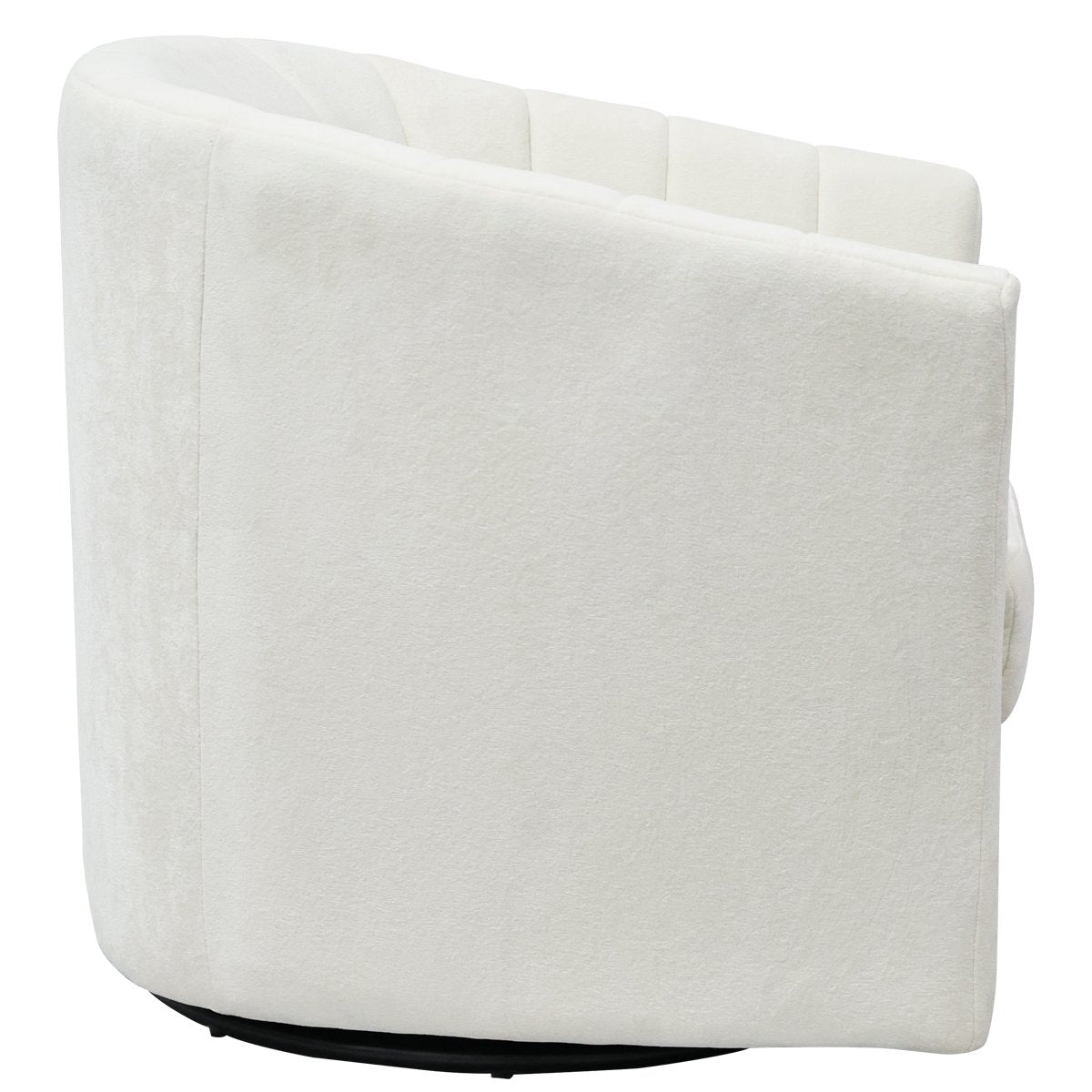 Cadman Swivel Arm Chair - Ivory