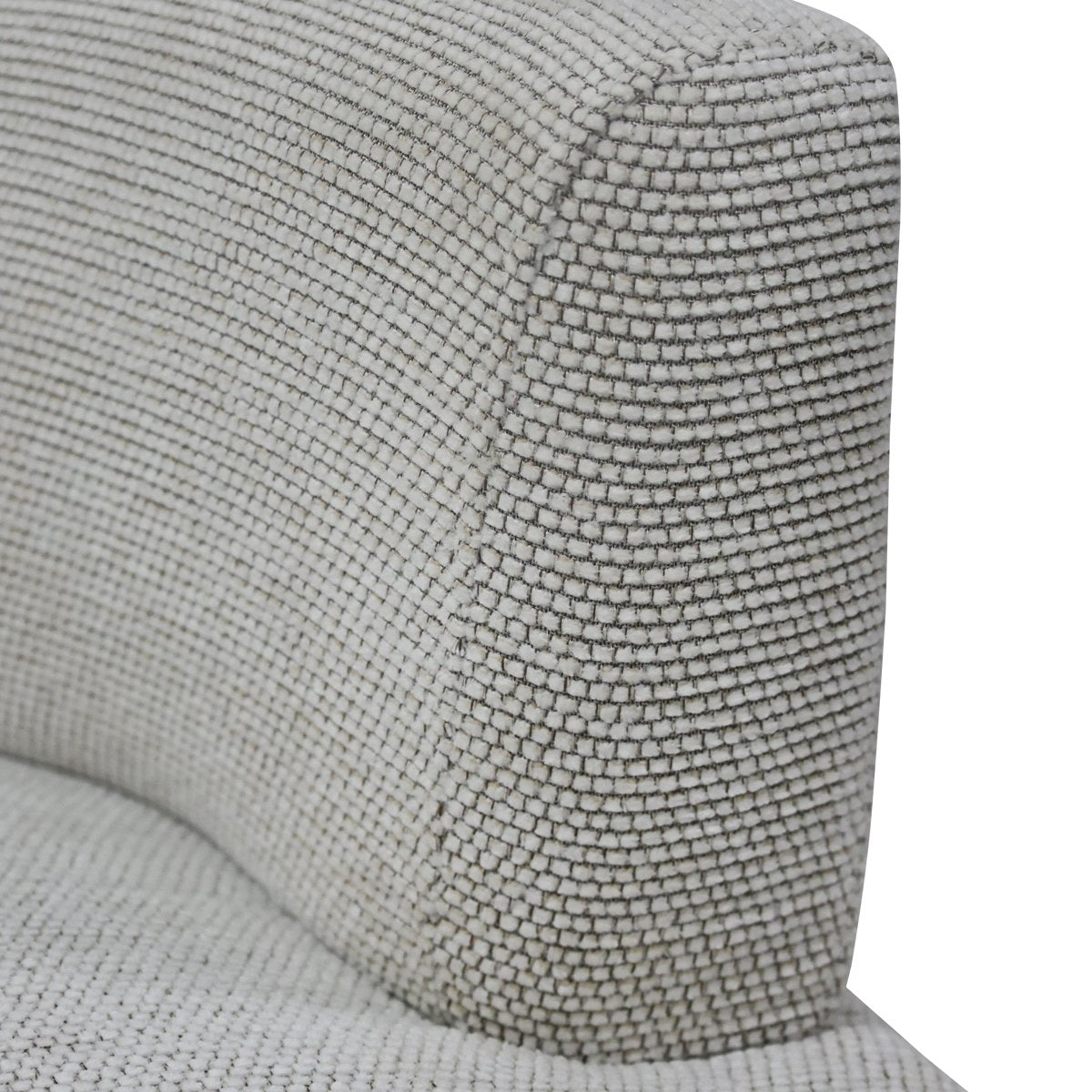 Richmond Occasional Chair - White Chenille