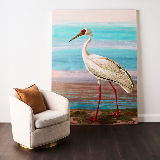 Crane Series II Enhanced Canvas Print