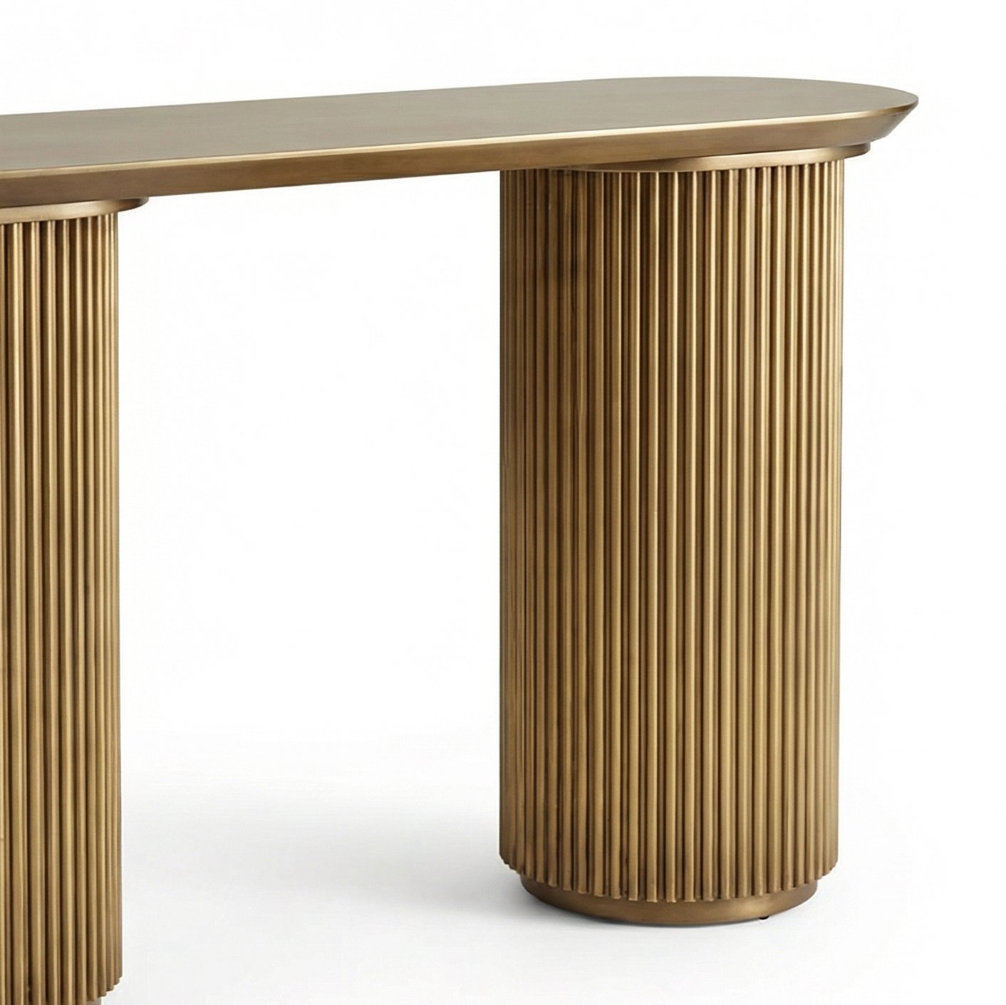 Nomad 120cm Console Table - Gold