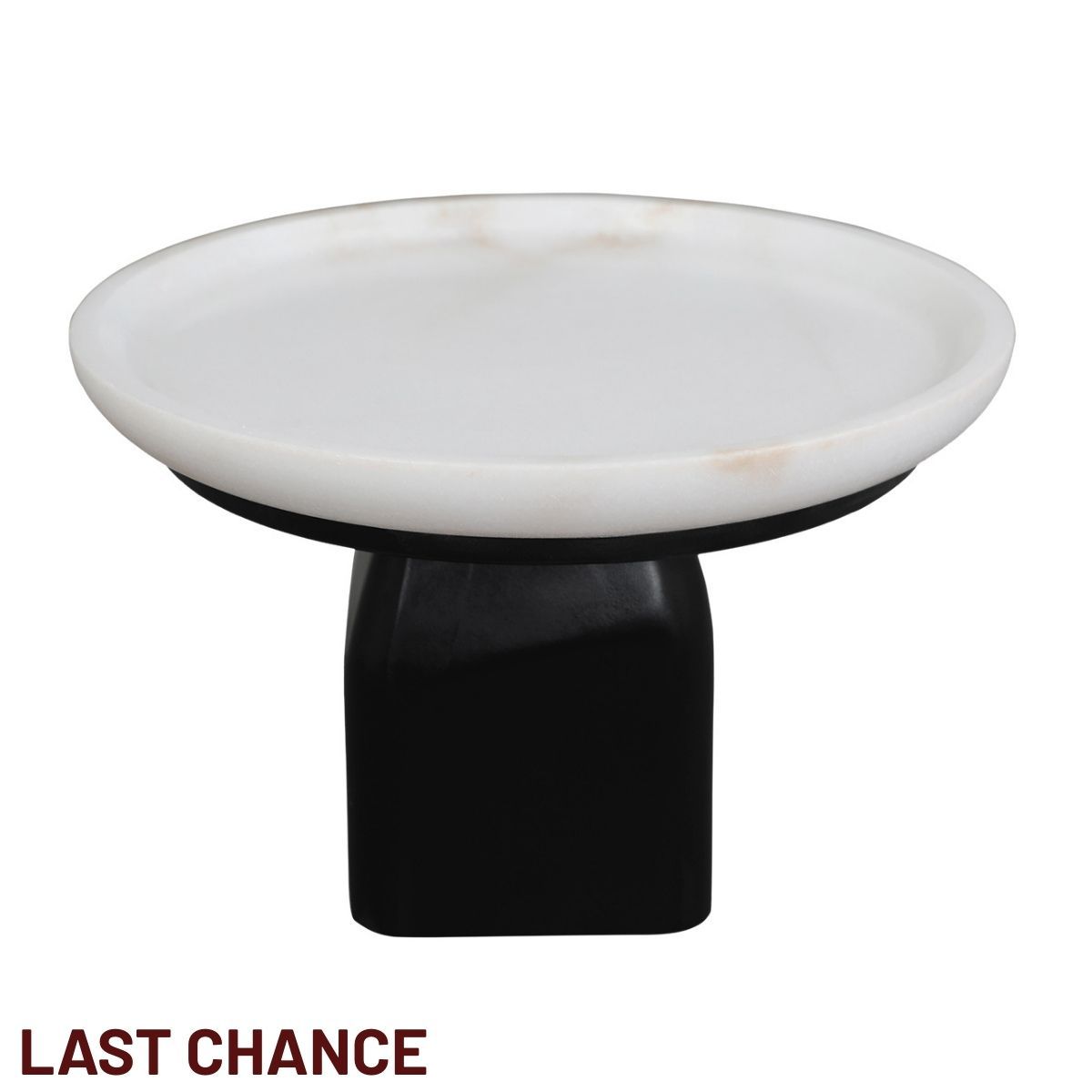 Edith Footed Bowl - Large Black