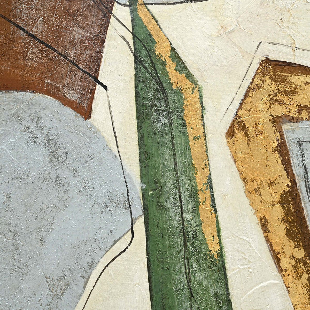 Autumn Leaves Series II 65x125cm Canvas Painting