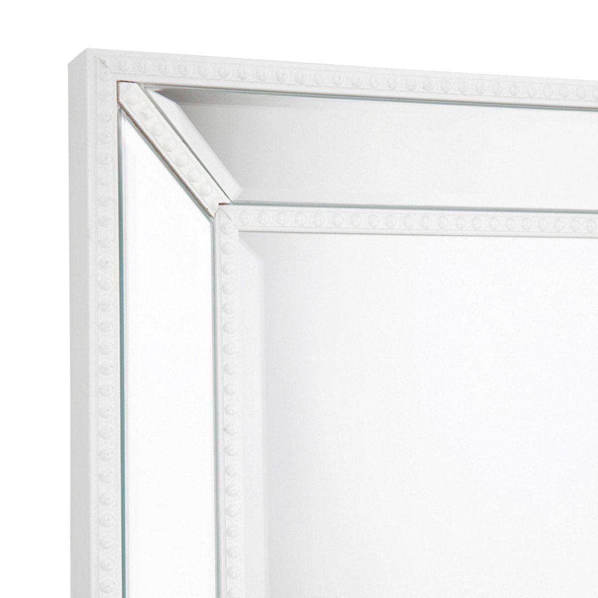 Zeta 61x92cm Wall Mirror - White