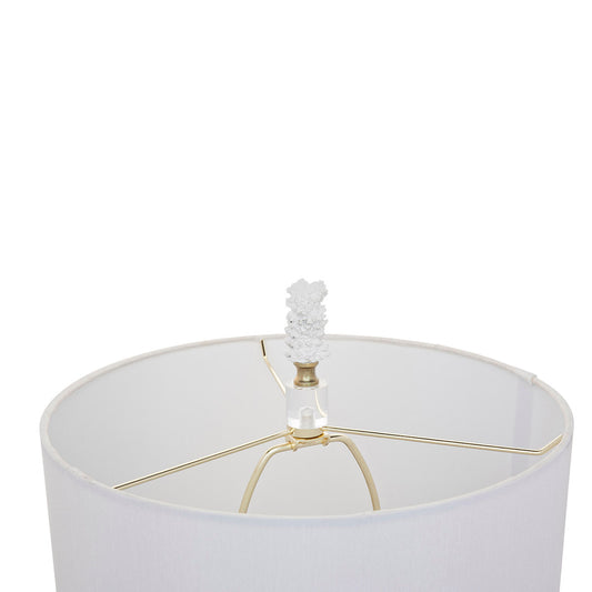 Daphne Table Drum Shade - White