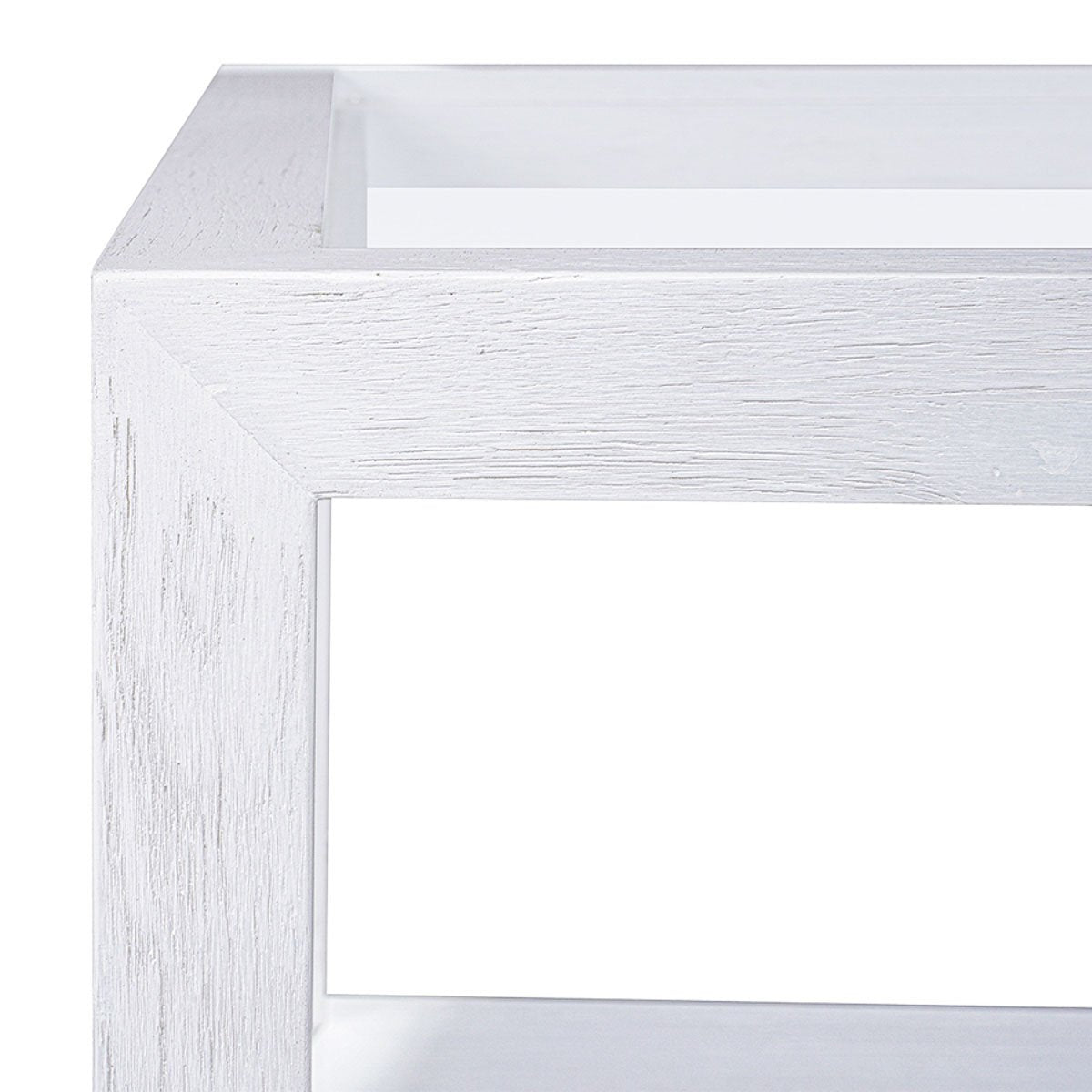 Sadie Oak Rectangle Coffee Table - White