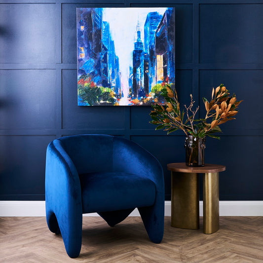 City Nights Enhanced Canvas Print