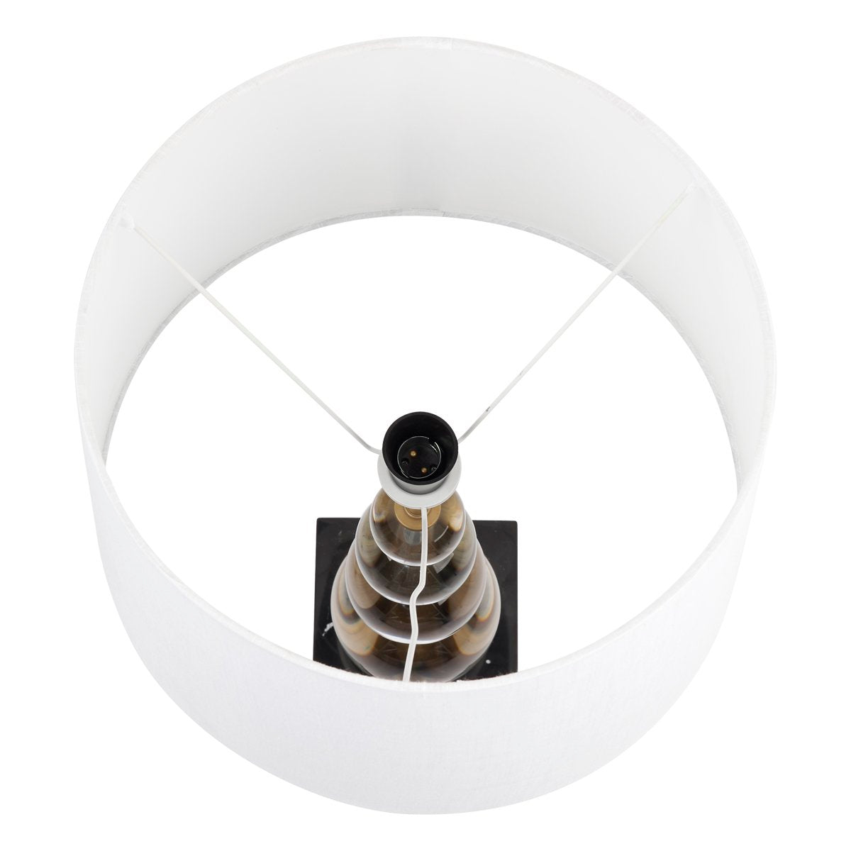 Gabrielle Table Tapered Shade - White