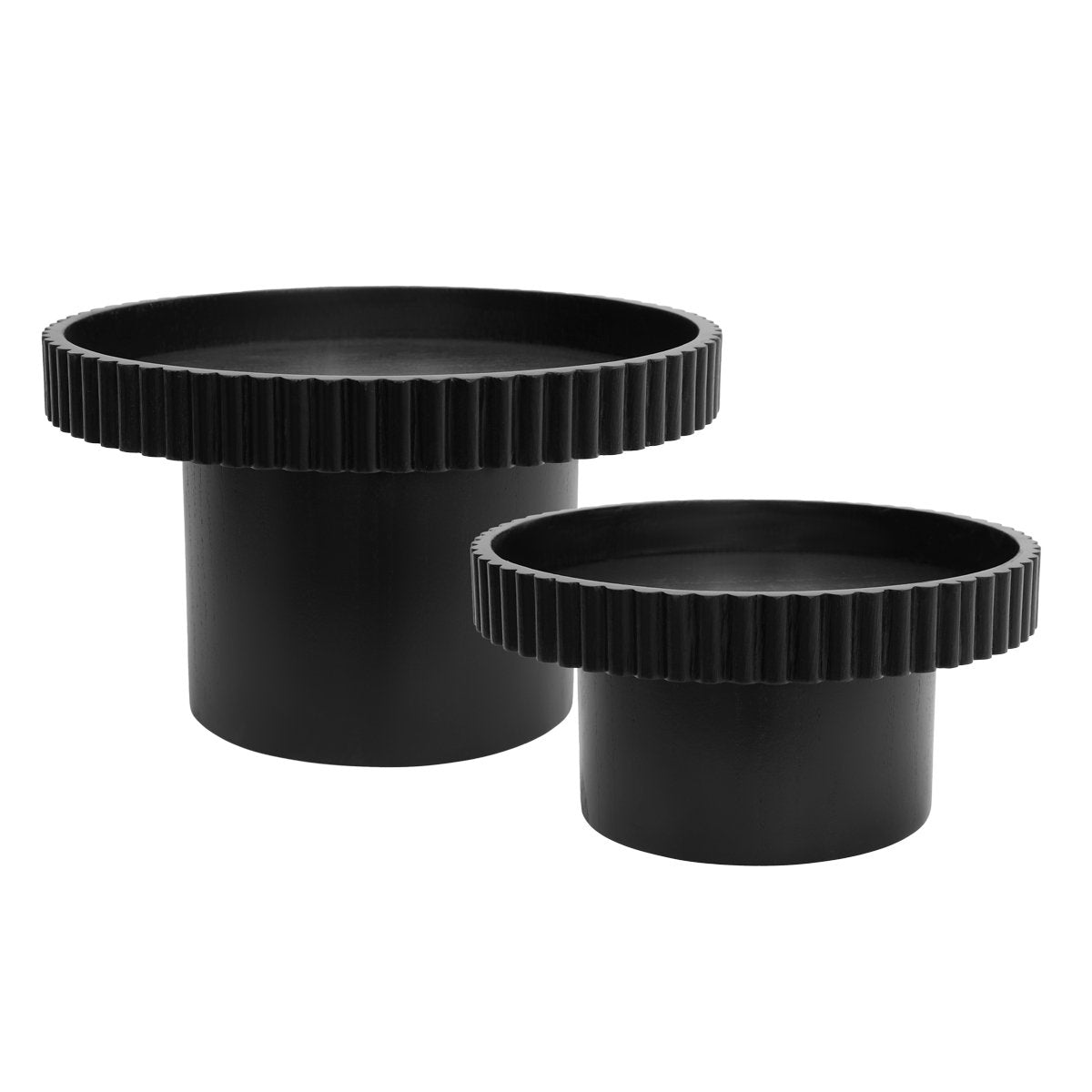 Blythe Footed Bowl - Small Black - OUTLET NSW