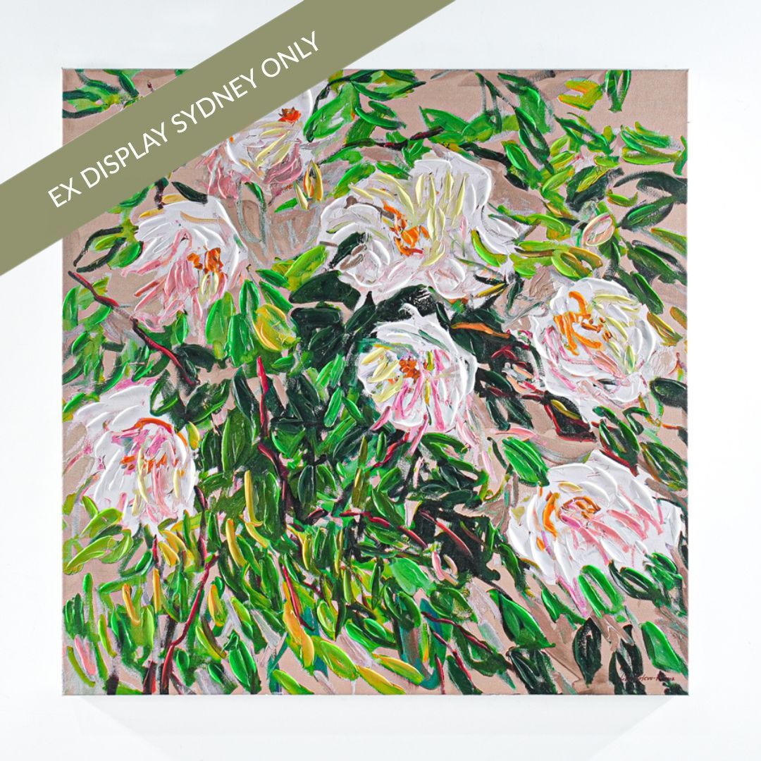 Blooms Enhanced Canvas Print - OUTLET NSW