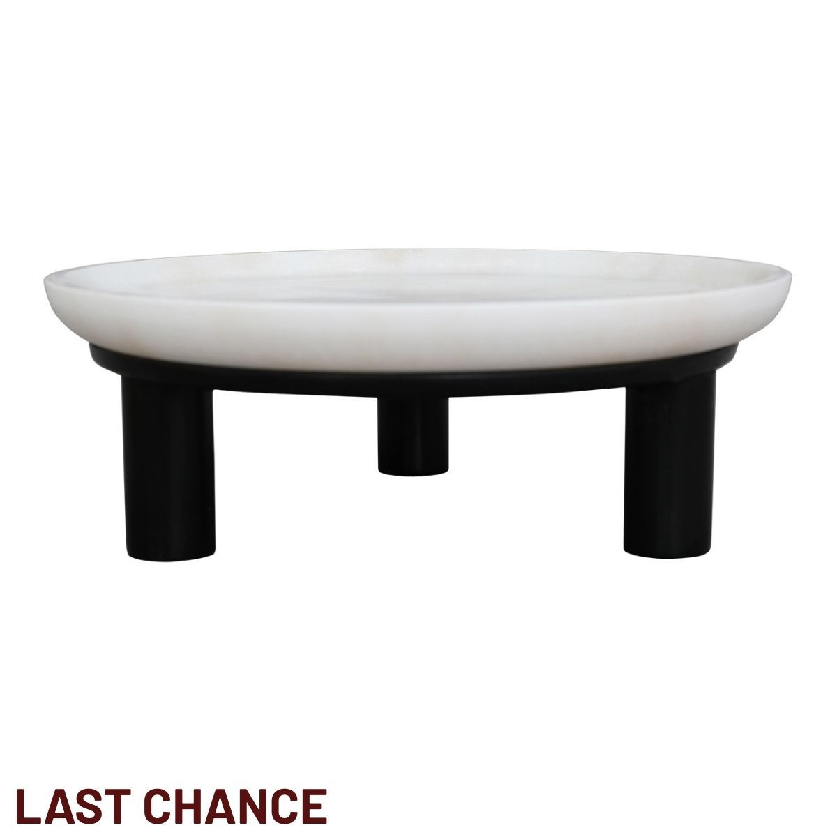 Eileen Footed Bowl - Small Black