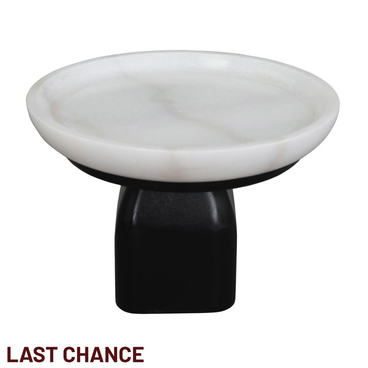 Edith Footed Bowl - Small Black