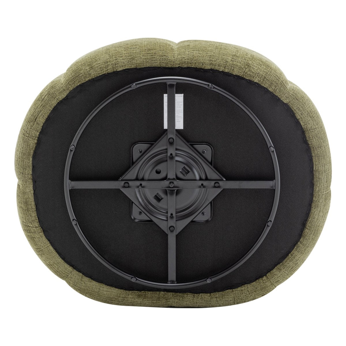 Avalon Swivel Occasional Chair - Olive Chenille