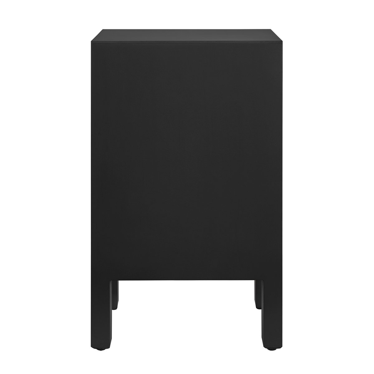 Ariana 40x65cm Bedside Table - Black