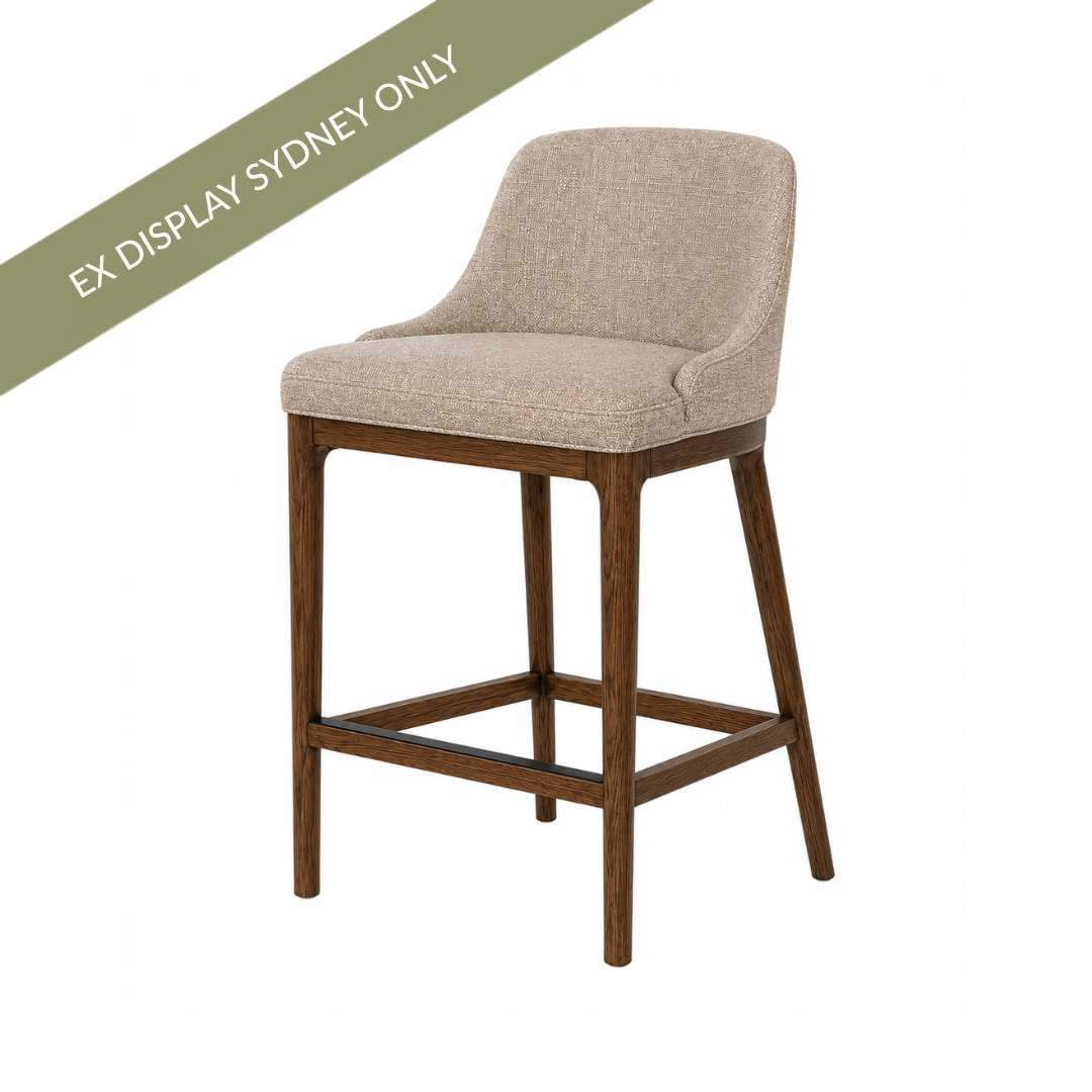 Sandra Kitchen Stool - Dune - OUTLET NSW