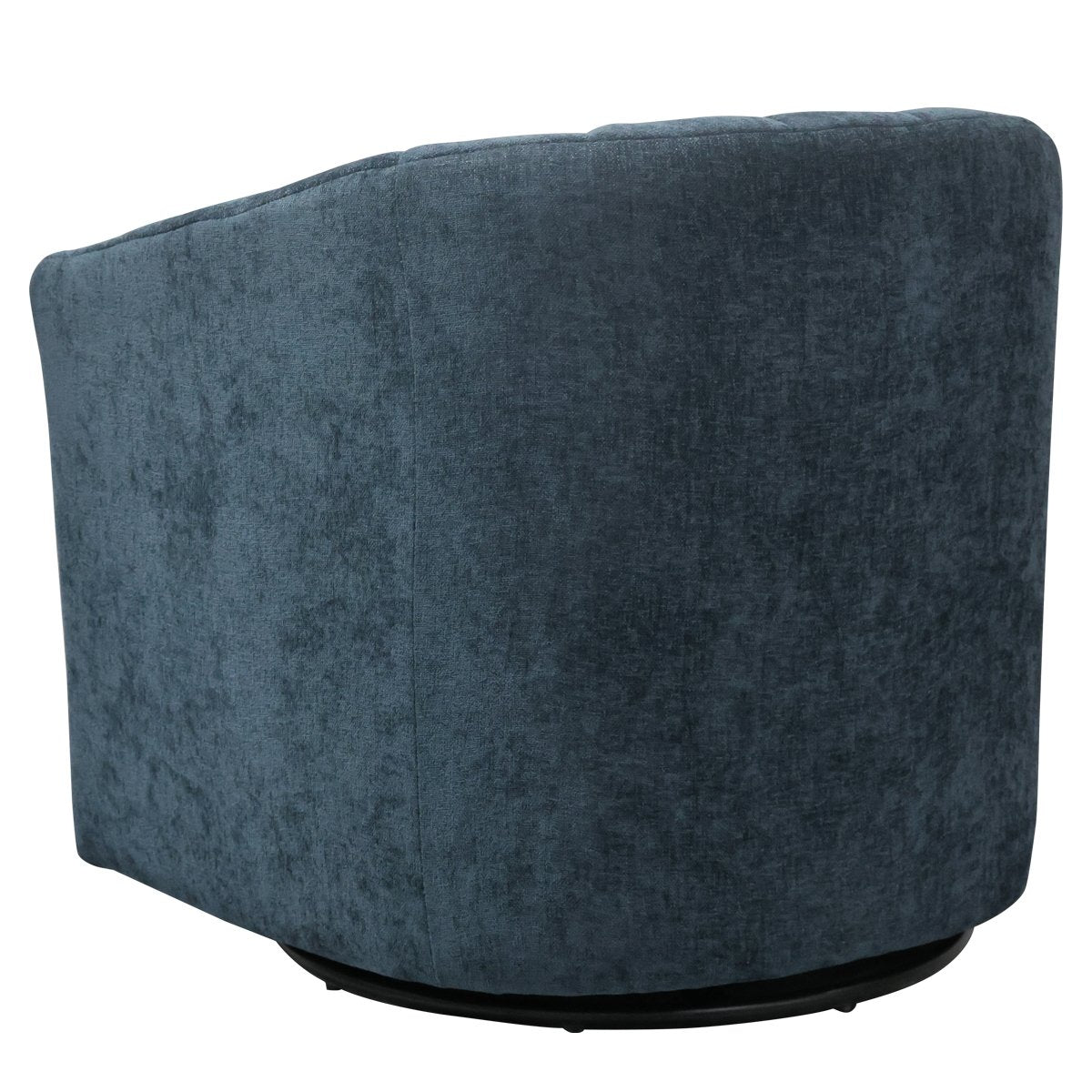 Cadman Swivel Arm Chair - Teal Chenille