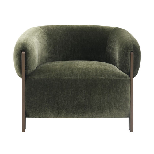 Napa Arm Chair - Moss Velvet