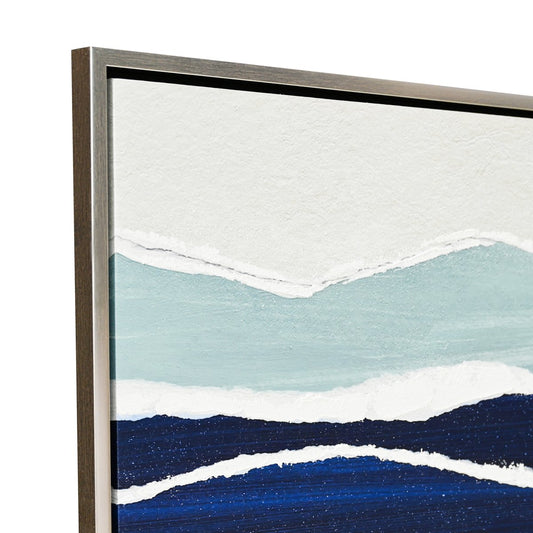 Sea Mountain 85x85cm Enhanced Canvas Print