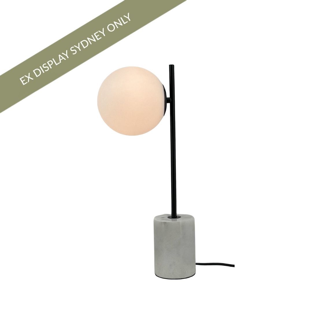 Boston Table Lamp - Black - OUTLET NSW