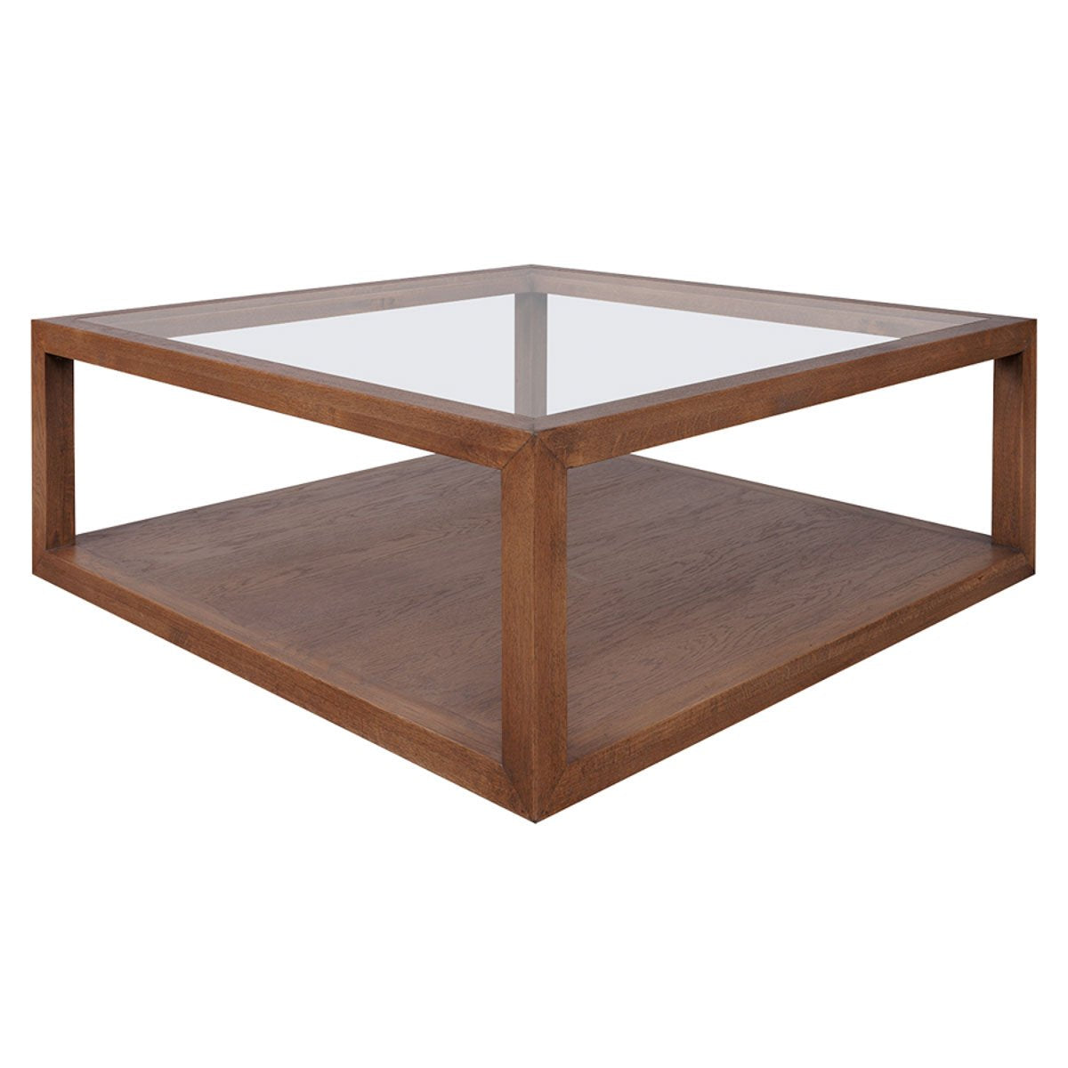 Sadie Oak Square Coffee Table - Walnut ** Offline pending re-order