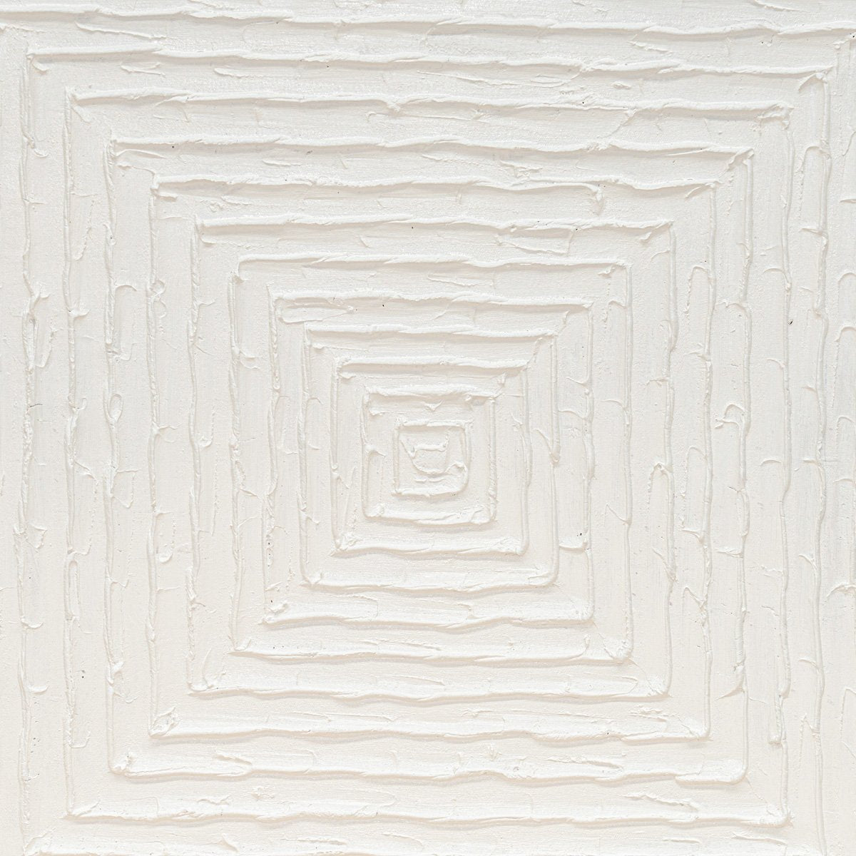 White Vortex Oil on Canvas Painting - Medium