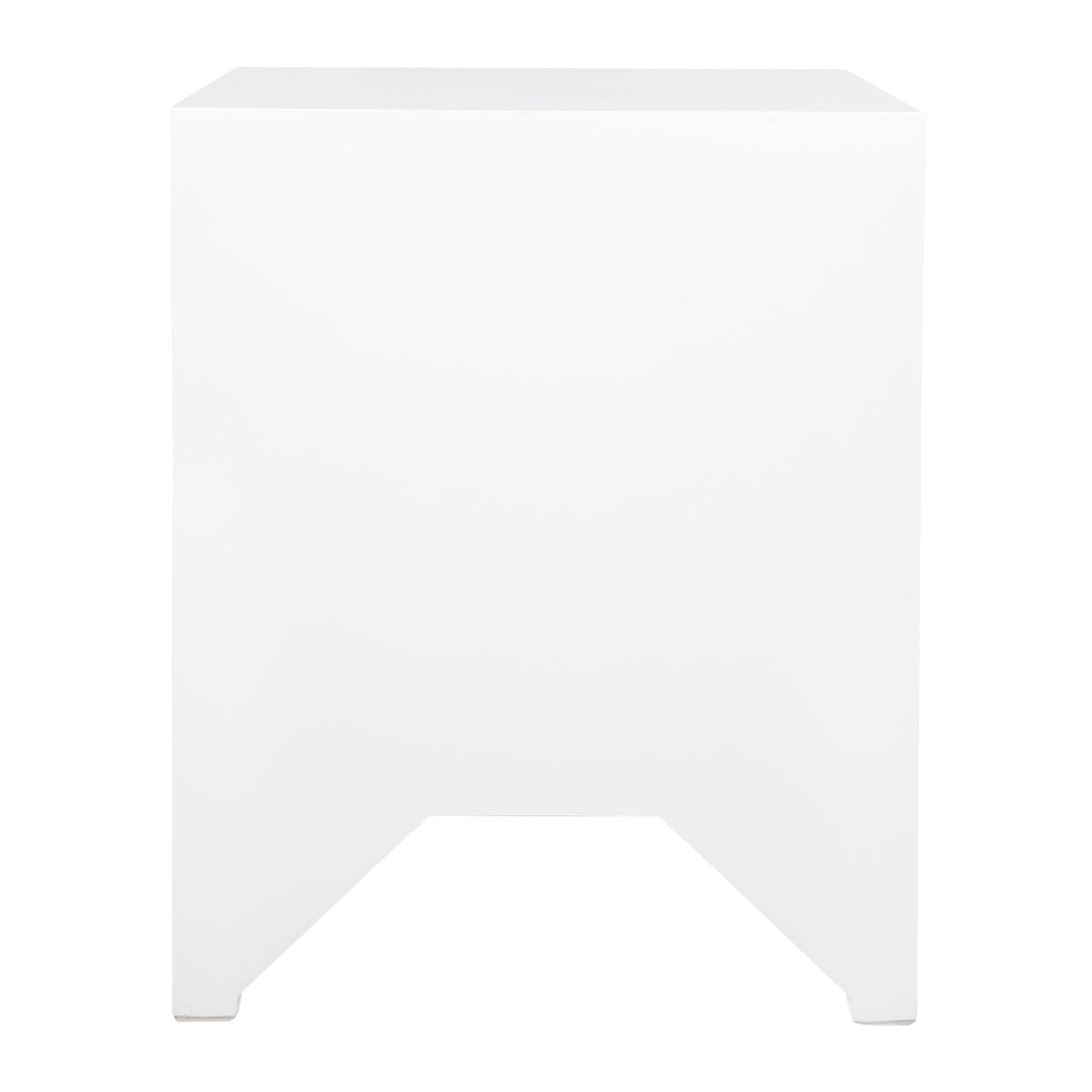 Ariana 50x65cm Bedside Table - White