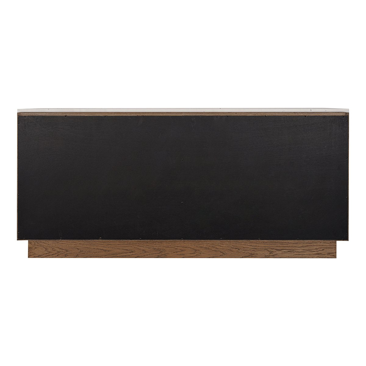 Benedict Walnut Buffet - White Marble
