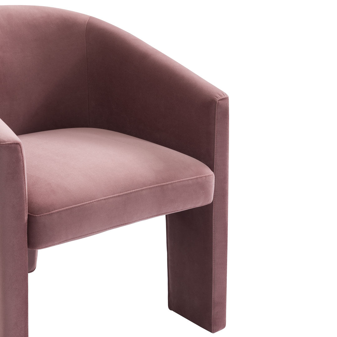 Kylie Dining Chair - Dusty Rose