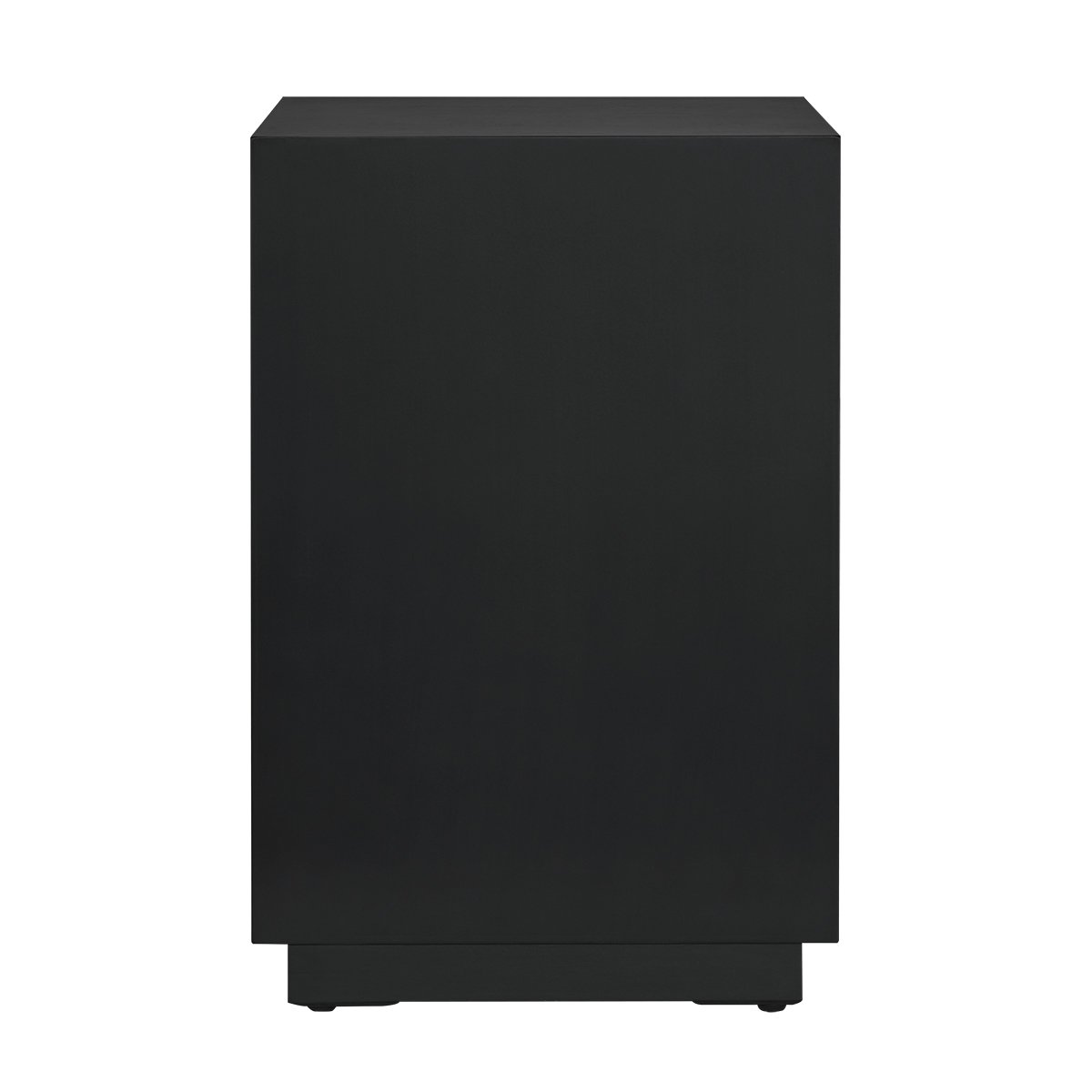 Balmain 40x65cm Bedside Table - Black