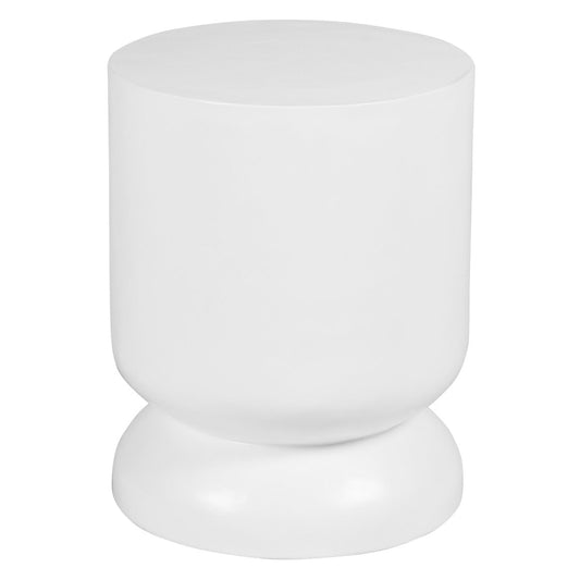 Milan Side Table - White