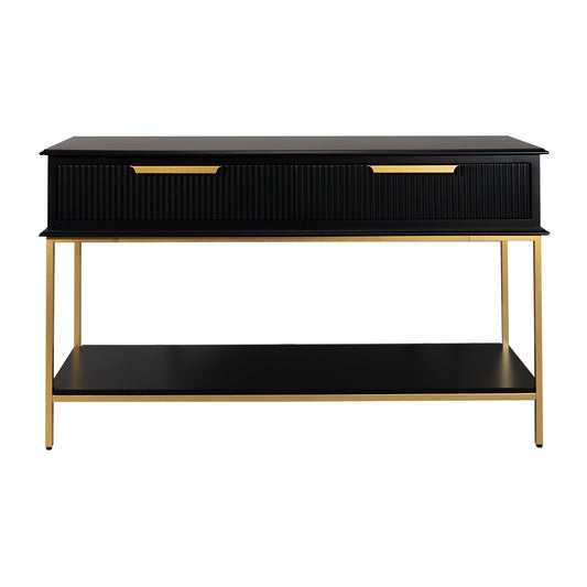 Aimee 140cm Console Table - Black