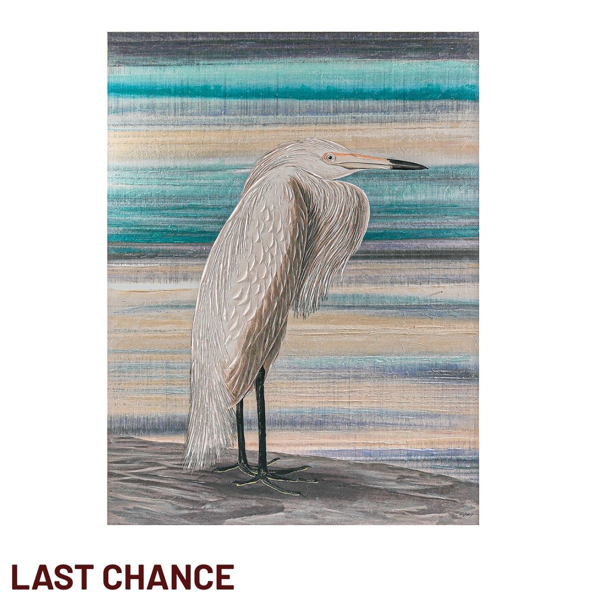 Crane Series I Enhanced Canvas Print