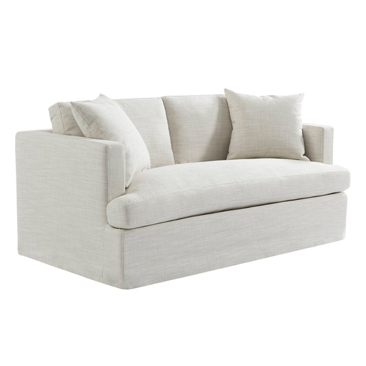 Birkshire 2 Seater Slip Cover Sofa - Off White Linen