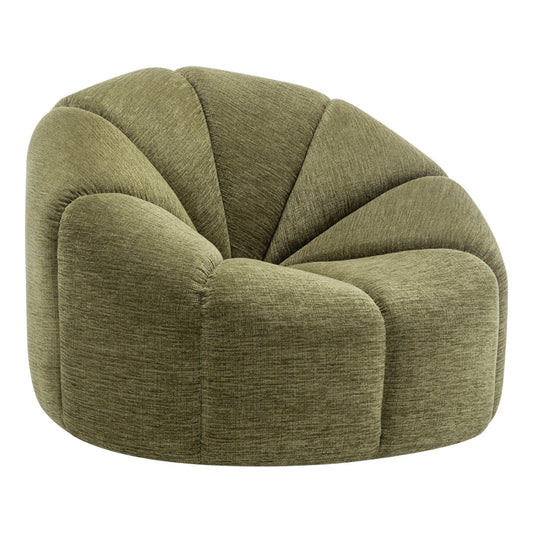 Avalon Swivel Occasional Chair - Olive Chenille - OUTLET NSW