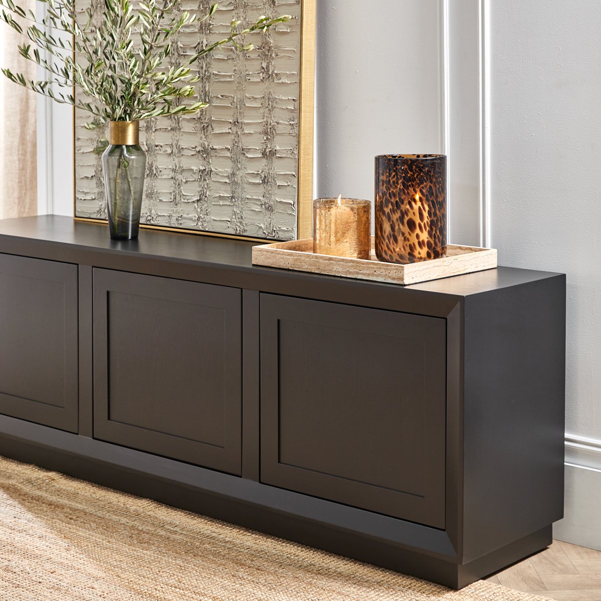Balmain 200cm Buffet - Black