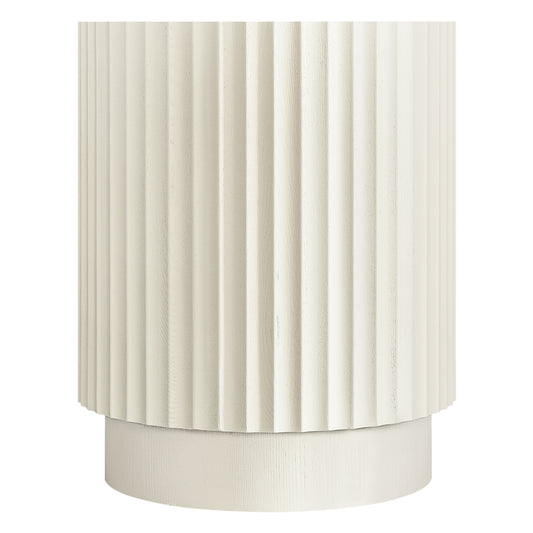 Avery Side Table - Ivory