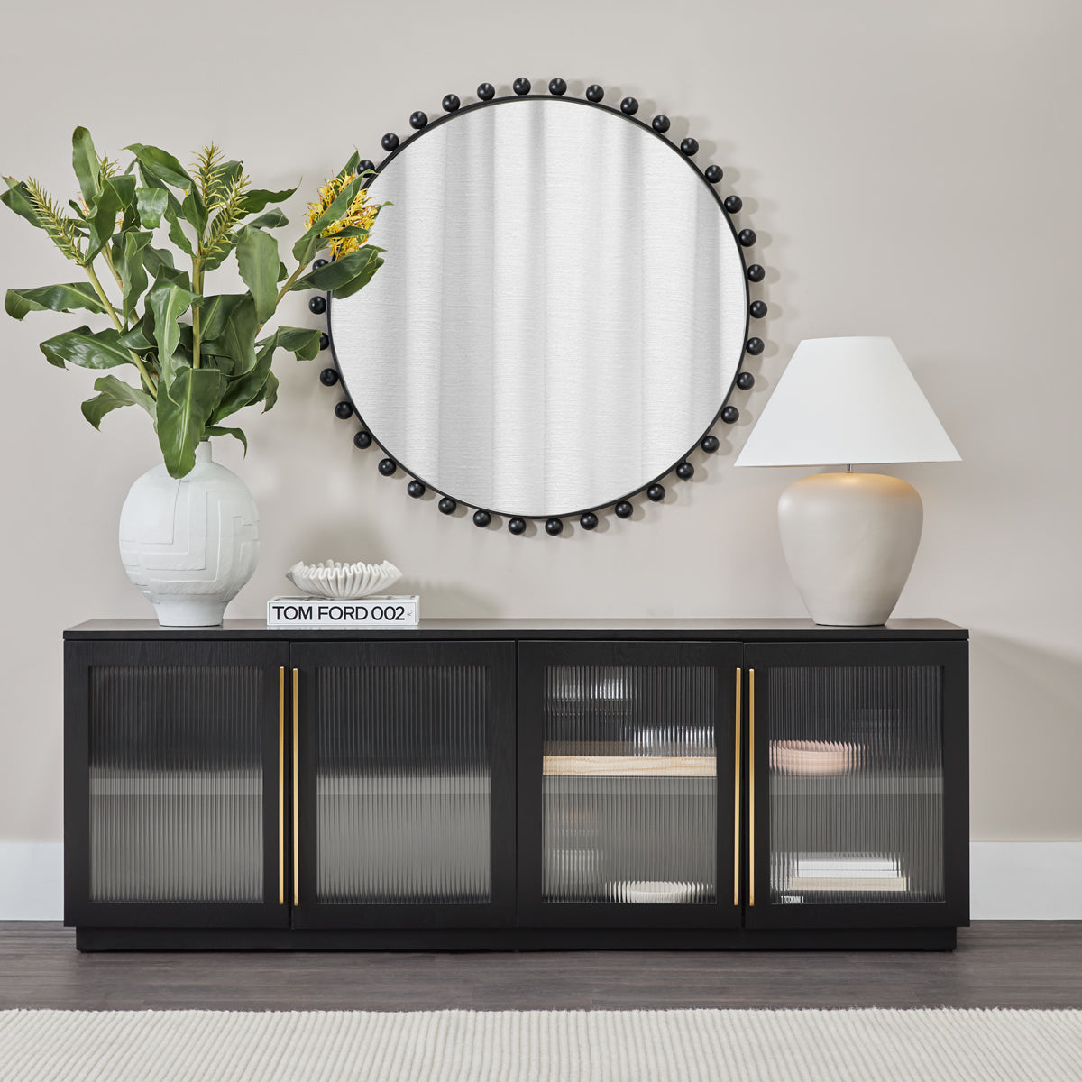 Picasso Table Lamp - Natural w White Shade ** Offline pending re-order