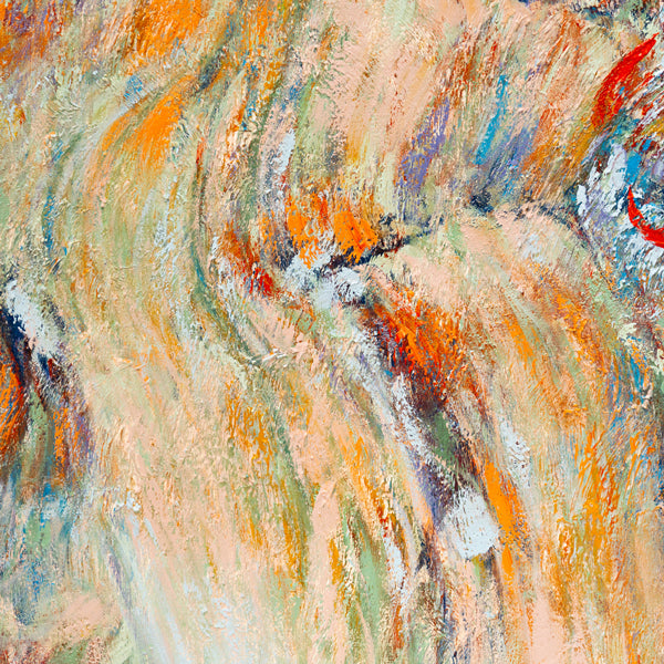 Into The Woods 180x140cm Oil on Canvas Painting