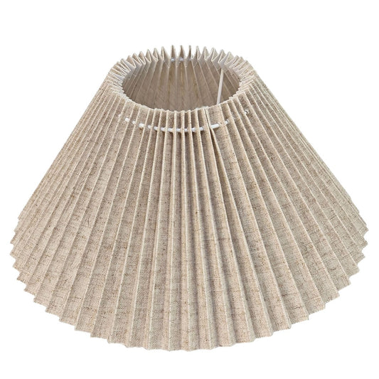 Anya Pleated Empire Shade - Medium Natural - Bulk Buy Qty 5