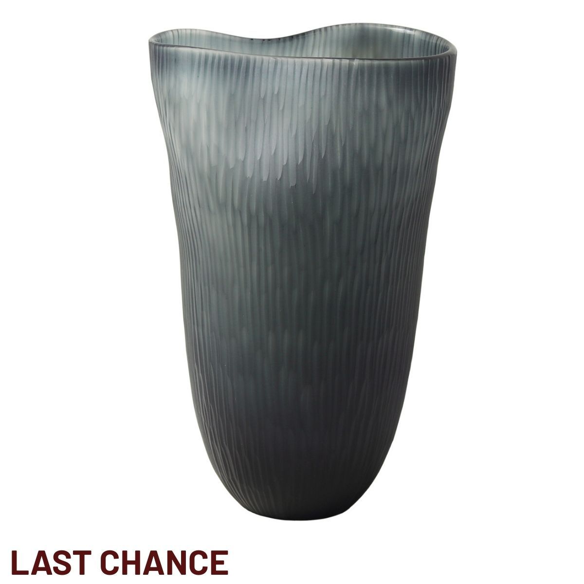 Eloise Vase - Large Charcoal