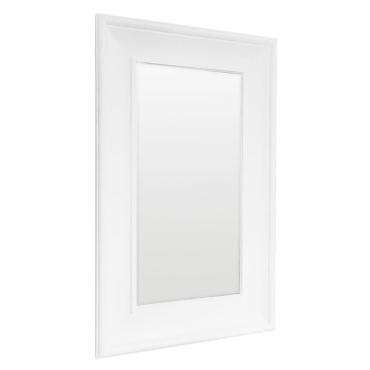 Bateman Floor Mirror - White