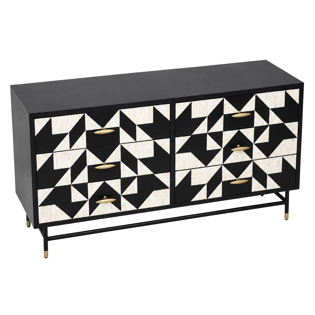 Huxton 160cm 6 Drawer Chest