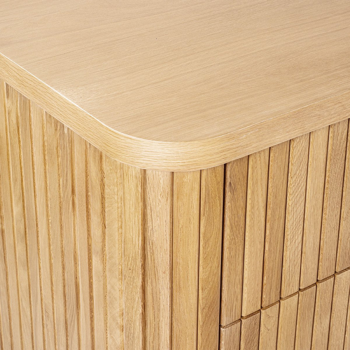 Sophia 160cm Oak 6 Drawer Chest - Natural