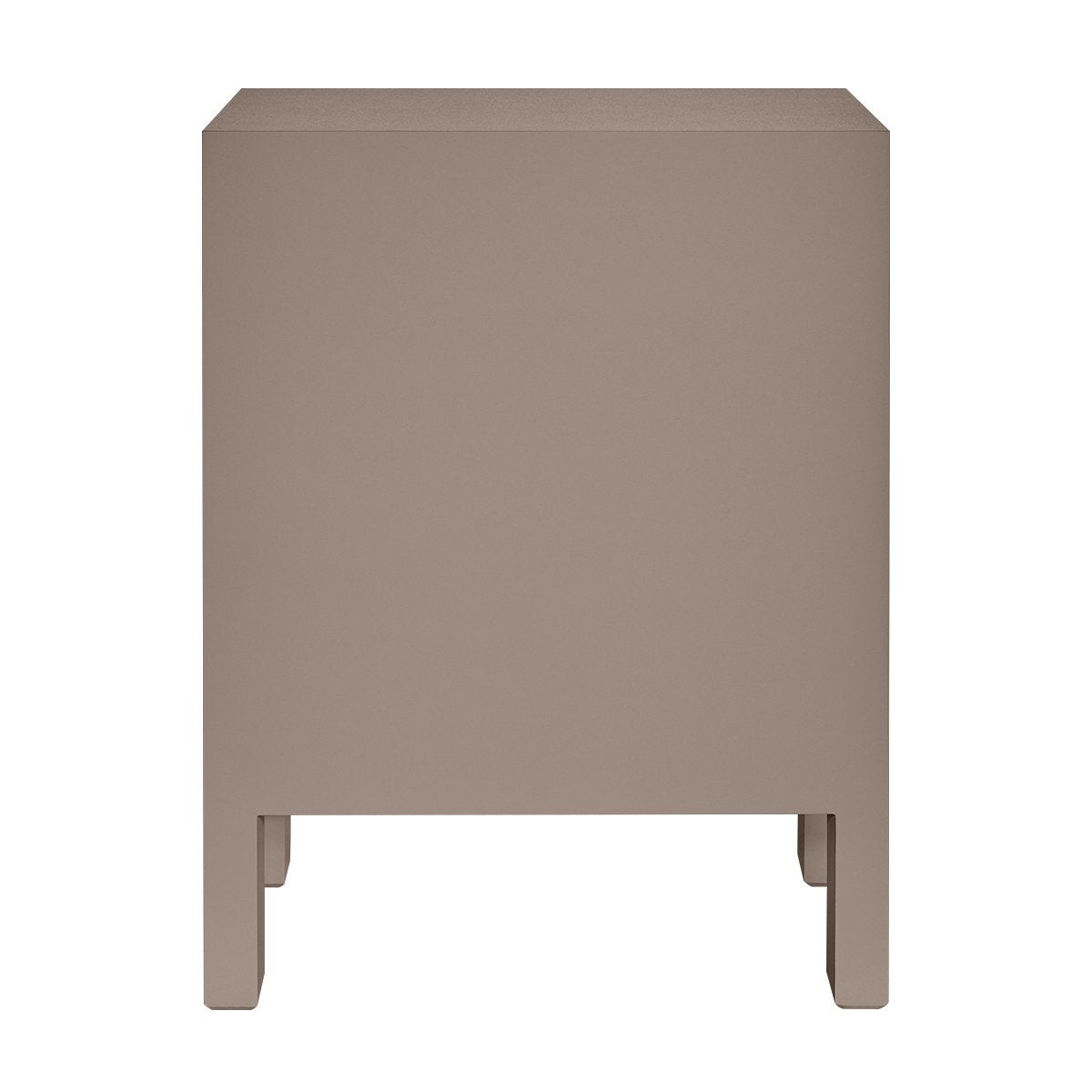 Ariana Bedside Table - Small Taupe