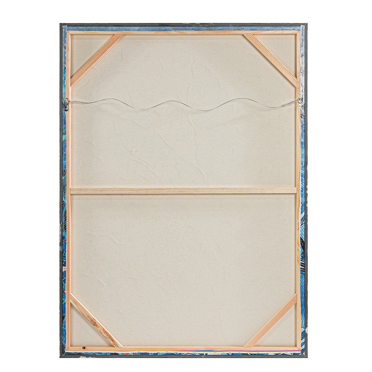 Jungle Blues Series II Enhanced Canvas Print