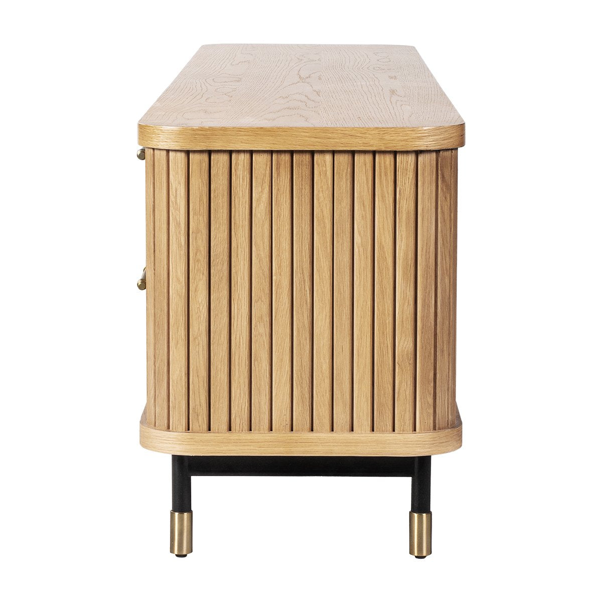 Sophia 200cm Oak Entertainment Unit - Natural