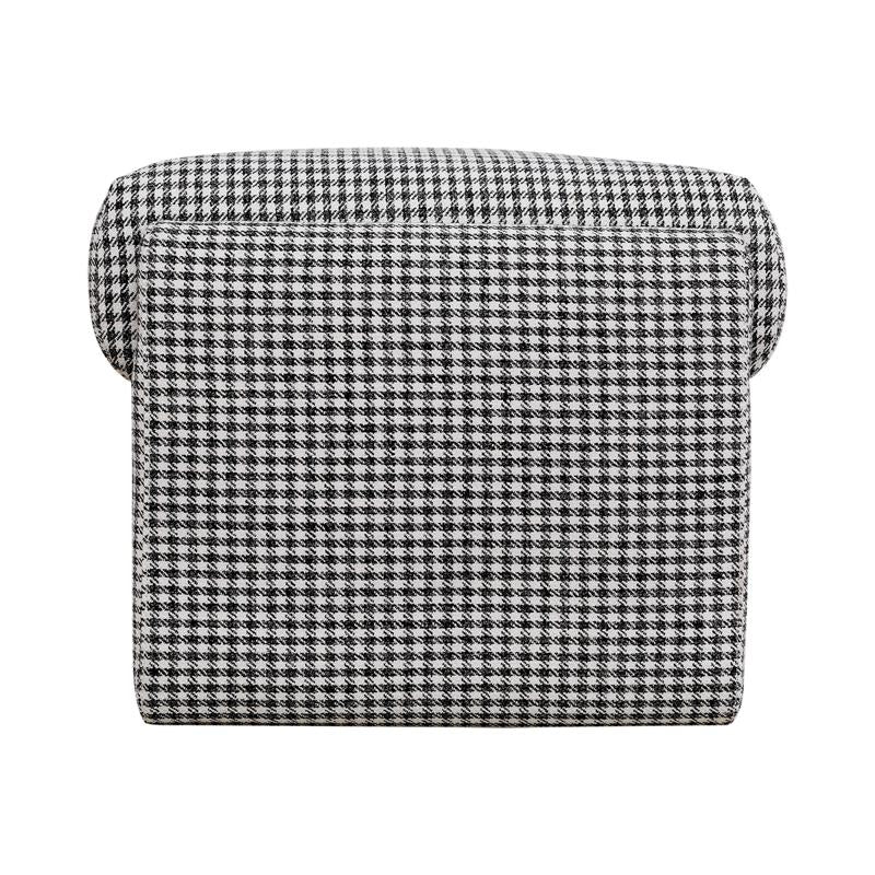 Cairo Bench Ottoman - Houndstooth