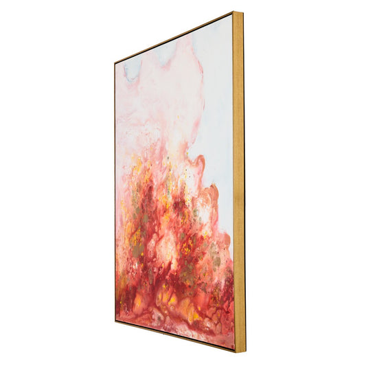 I'm Blushing Oil On Canvas Painting