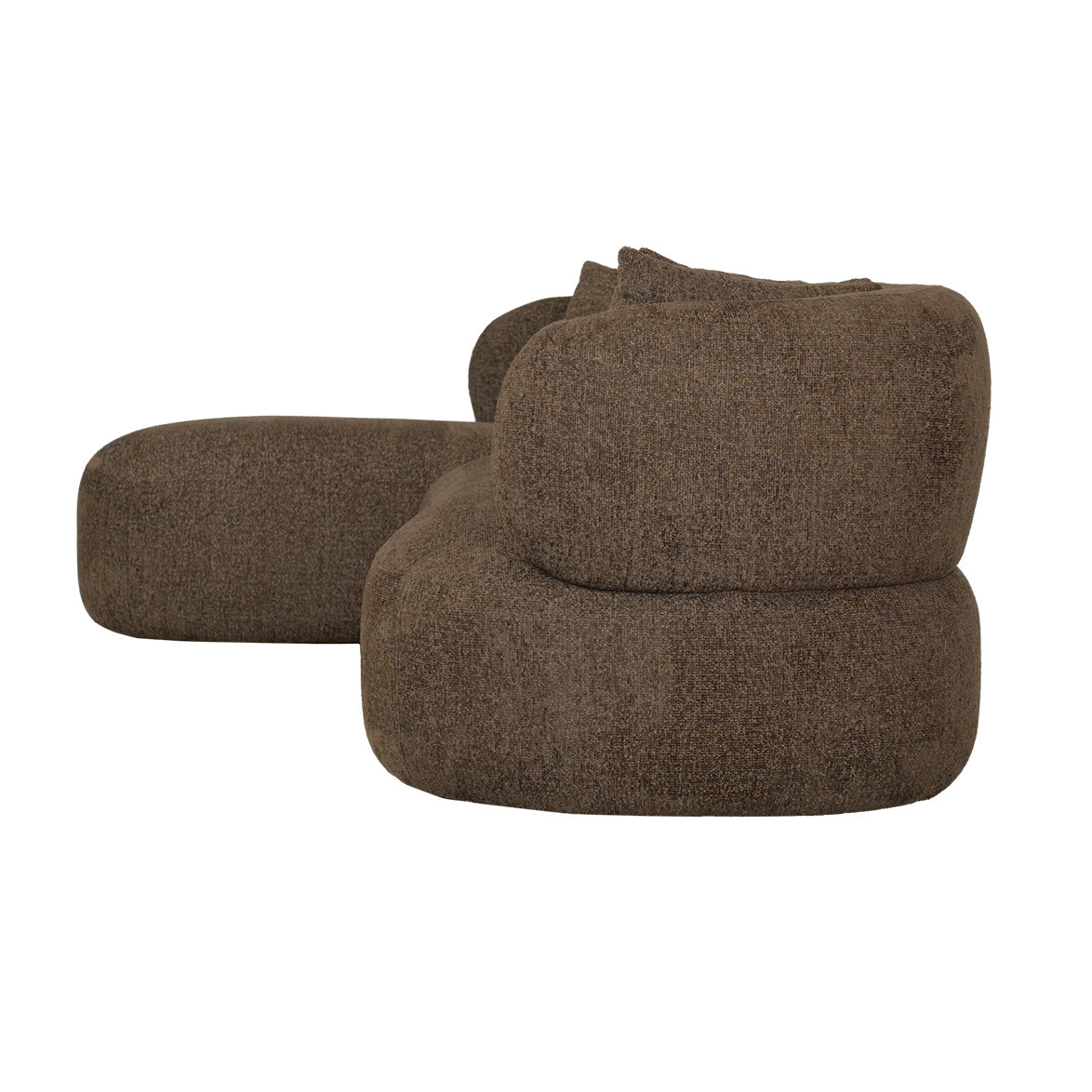 Greenwich Modular 3 Seater Sofa w Left Chaise - Espresso