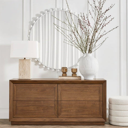 Balmain 4 Drawer Chest - Walnut